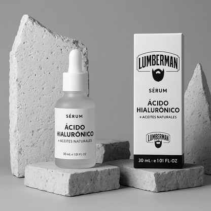 POWER SKIN HOMBRE: Sérum con Ácido Hialurónico formula avanzada👨🏻