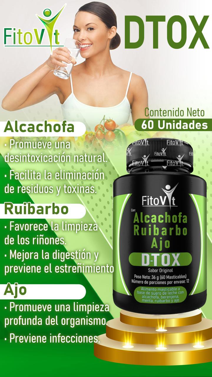 .D-TOX: Ingredientes Naturales para tu Bienestar Digestivo 🌿🧆