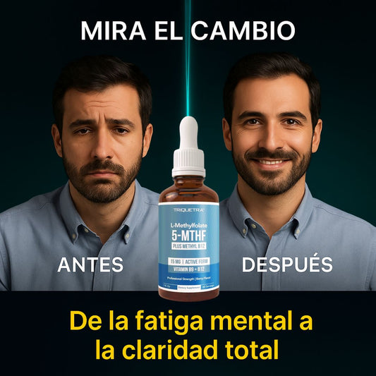 NeuroVita+ 🧠 Metilfolato 5mthf Energia, Enfoque y  Mente Clara