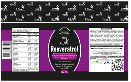 1.Resveratrol con Colágeno - Suplemento Natural