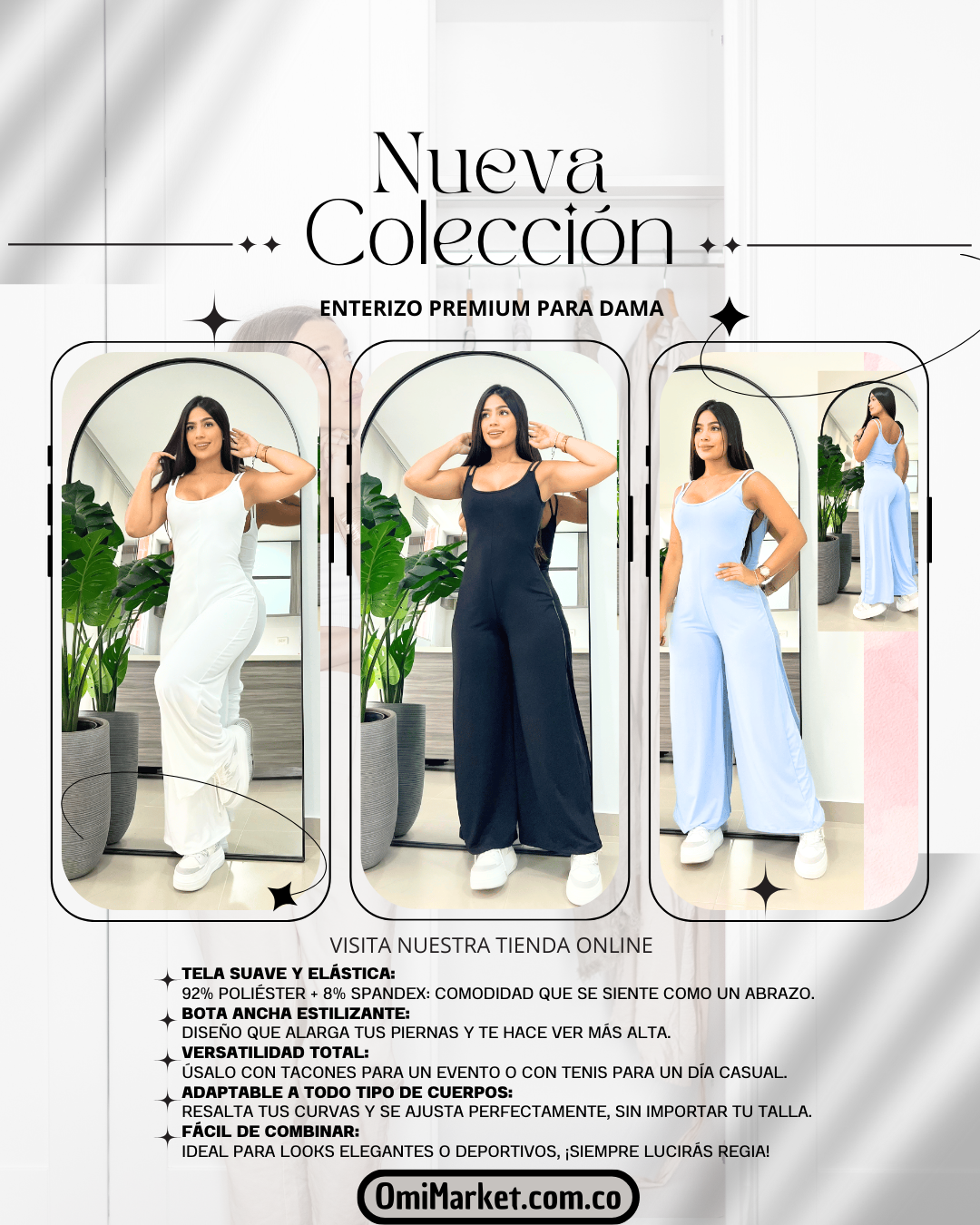 Enterizo Perfecto para Cualquier Ocasión Estilo y Confort.