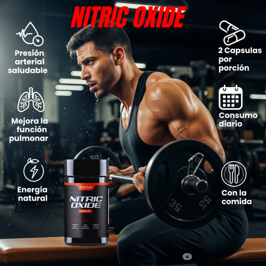 .Despierta Tu Potencial Natural con SNAP Nitric Oxide Booster🔋