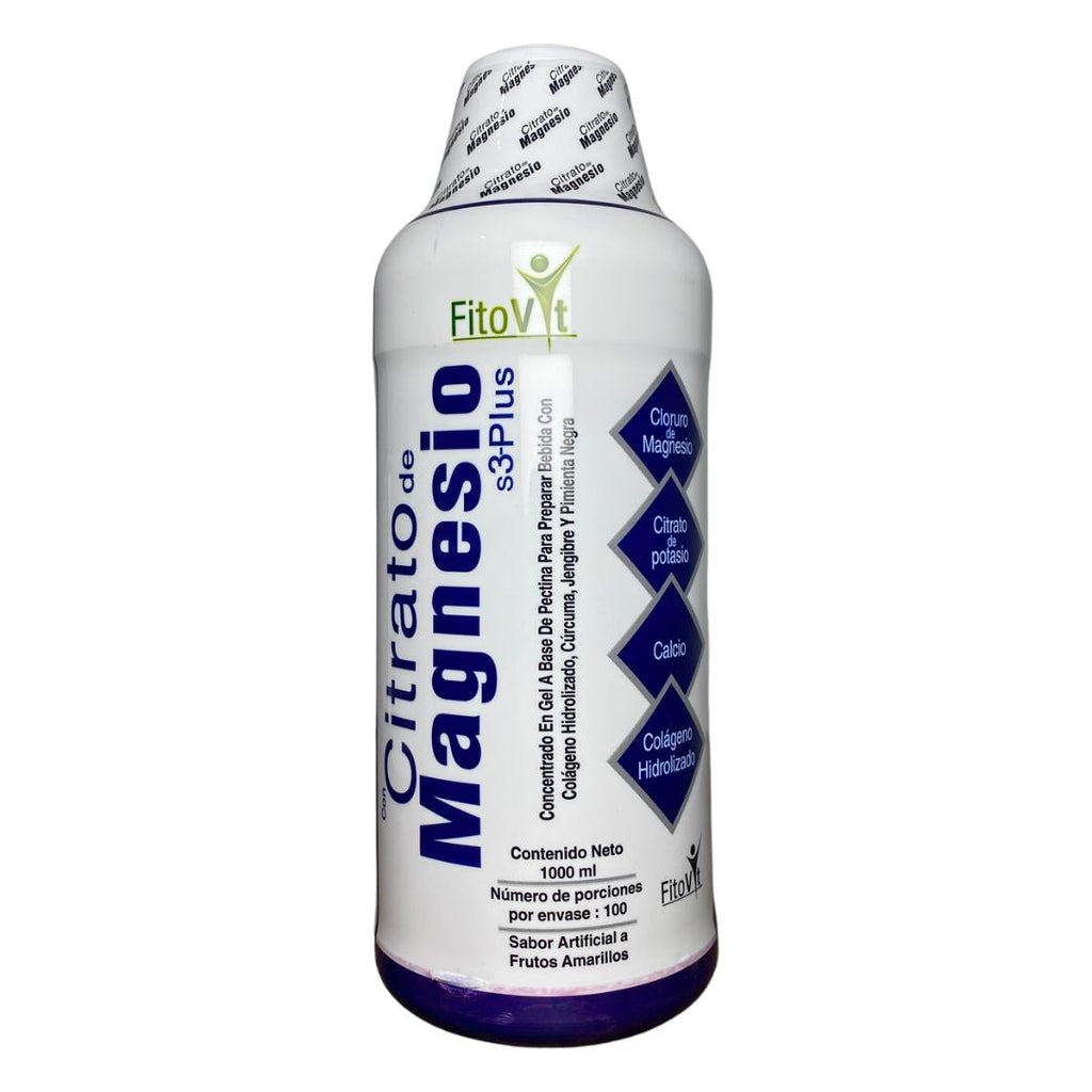 Citrato De Magnesio: Bienestar físico y metabólico (Original de Fitovit)