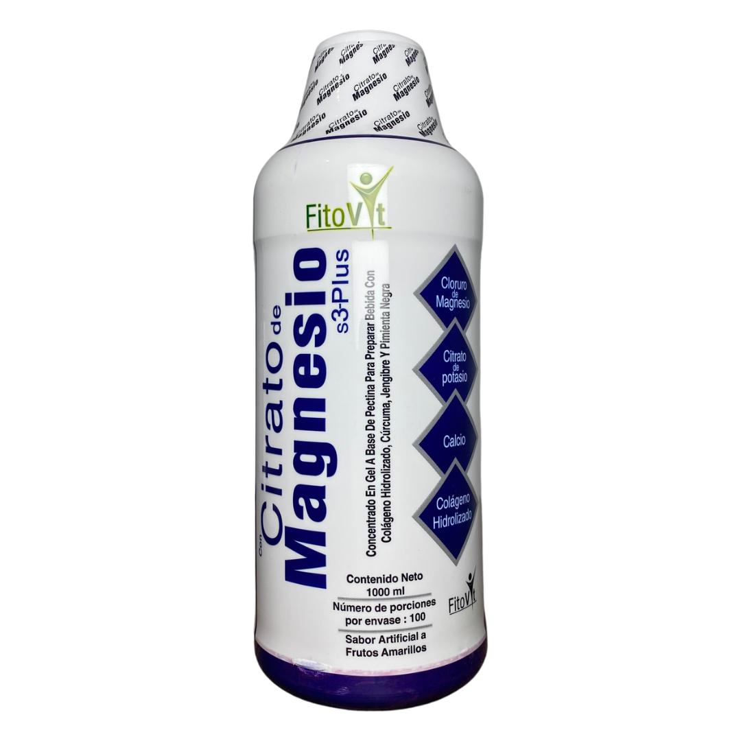 .Citrato De Magnesio: Bienestar físico y metabólico (Original de Fitovit)