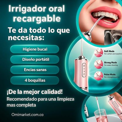LimpiaFresh: Irrigador Oral ✨🦷