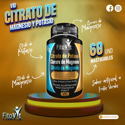 .El magnesio esencial: Formula perfecta 3 en 1 Citratos de Magnesio