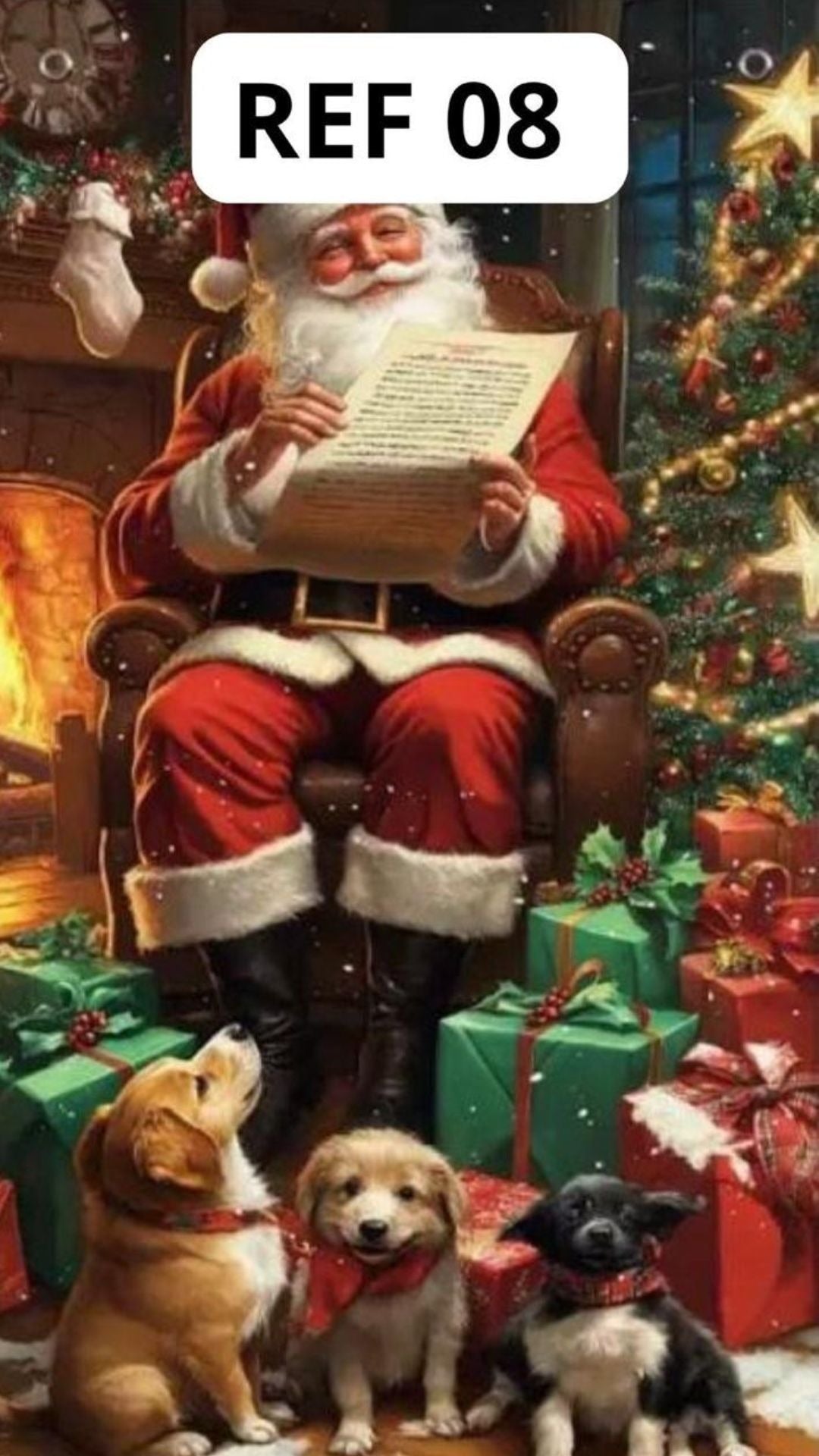 Funda Navideña para las puertas X2 unidades🎅🏻☃️🎄