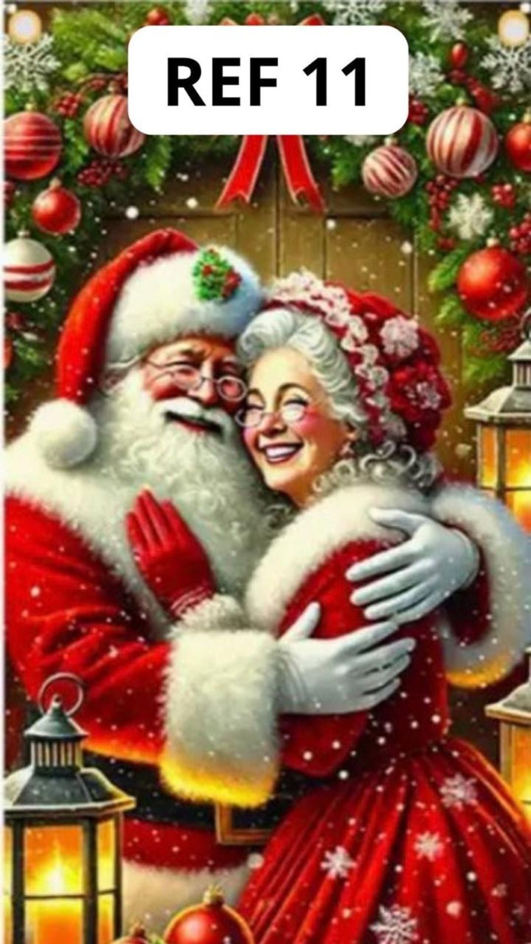 Funda Navideña para las puertas X2 unidades🎅🏻☃️🎄