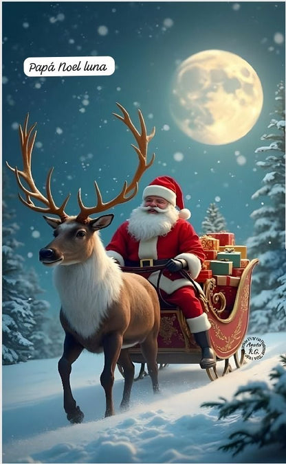 Funda Navideña para las puertas X2 unidades🎅🏻☃️🎄