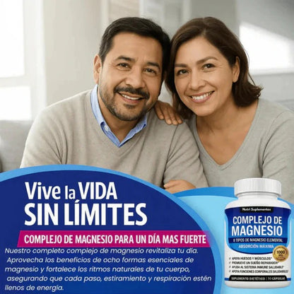 Magnesium Complex: El Reset Que Tu Cuerpo Pide a Gritos.