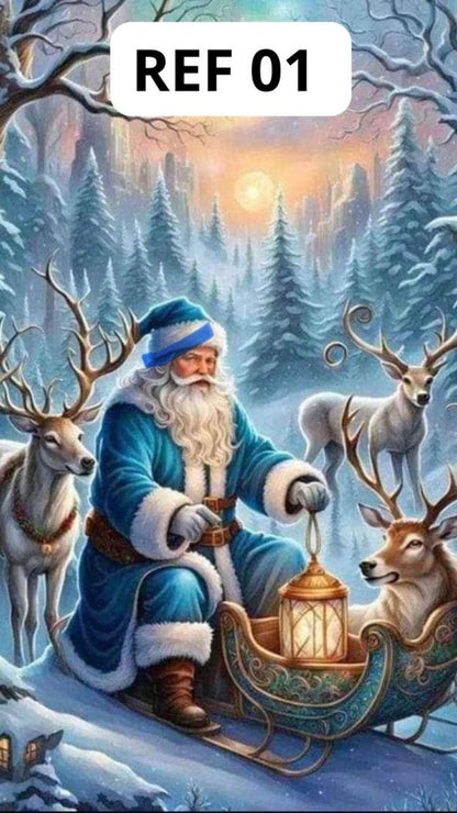 Funda Navideña para las puertas X2 unidades🎅🏻☃️🎄