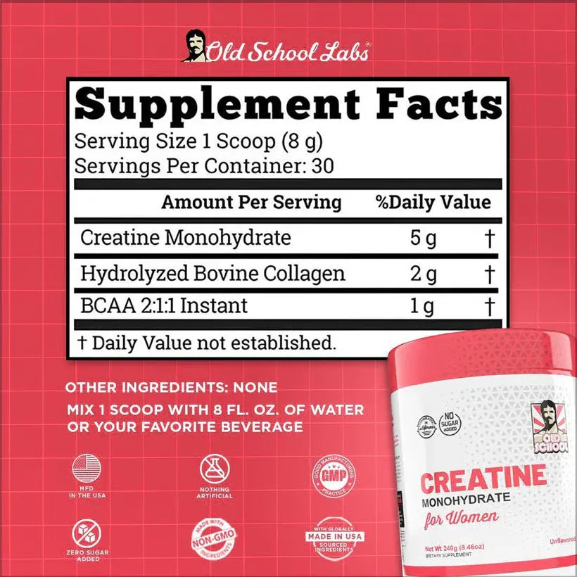 Creatine Monohydrate 🍑💪🏻 para mujeres