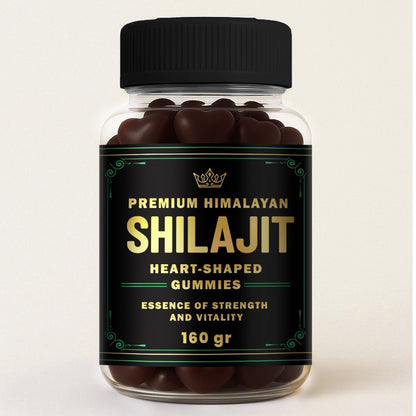 Shilajit Gummies 160mg | Energía Natural, Sin Azúcar, Veganas y Deliciosas