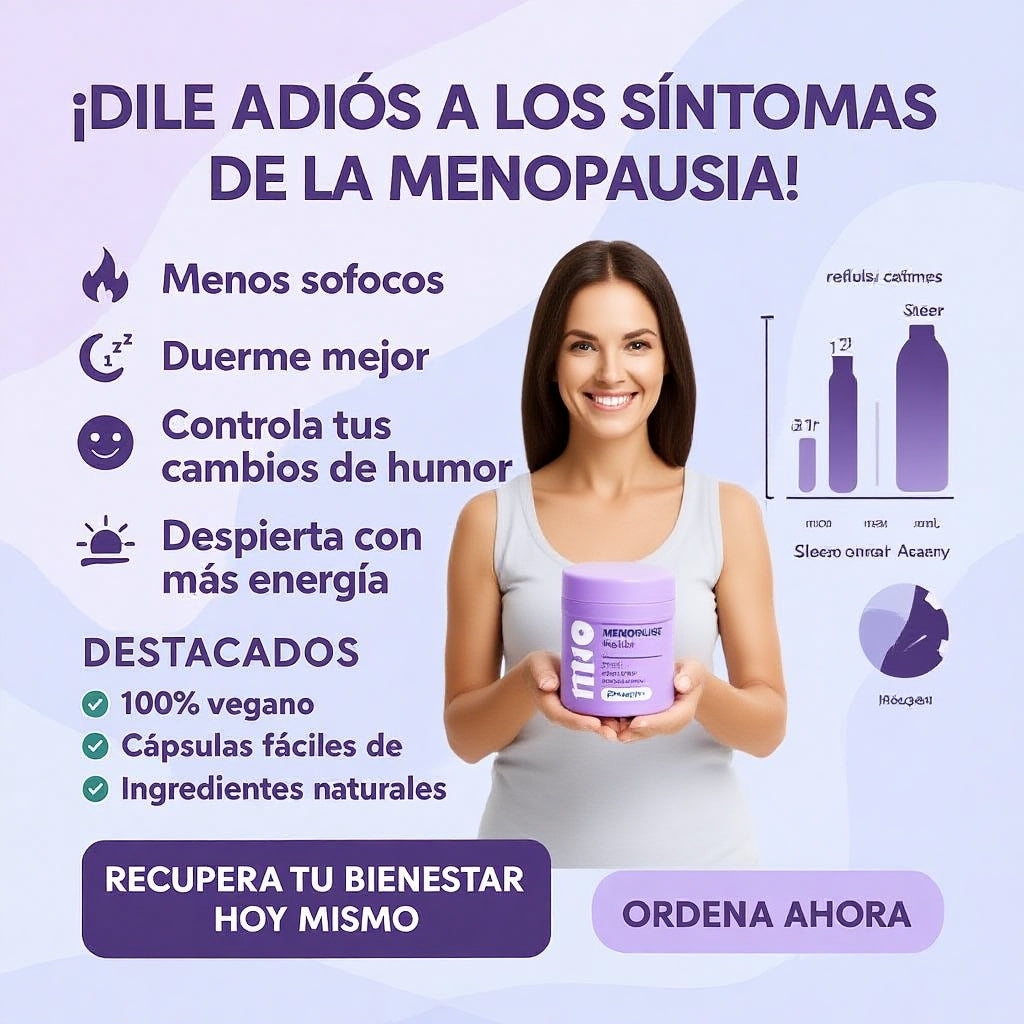MENO - Alimento Avanzado para Alivio de la Menopausia | Sofocos, Sueño y Equilibrio Hormonal